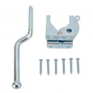 Serrure de porte de s&eacute;curit&eacute; en acier au carbone Serrure autobloquante Accessoires de quincaillerie pour cl&ocirc;ture Abri placard Garage - Neuf