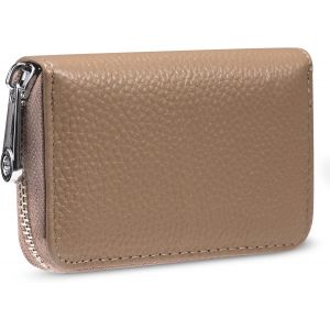 NSIECD-Cartes en Cuir RFID Porte-Cartes Porte Monnaie de Cr&eacute;dit Cas de Carte de Visite Porte-Case Protector pour Femmes Hommes avec 12 Fentes - Neuf