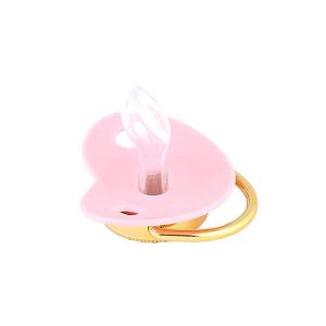 Je T'aime Lettres B&eacute;b&eacute; Sucette Nouveau-N&eacute; Silicone Sucette Violet Infantile Mamelon M Violet - Neuf