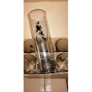 Lot 6 Verres A Whisky Johnnie Walker 22 Cl, Neuf Et Officiel - Neuf