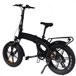 V&eacute;lo &Eacute;lectrique Pliable Dogebos 500 W 48 V, Batterie 10,4 Ah, Pneus Larges, Cadre En Alliage De Magn&eacute;sium, Selle Incluse. - Neuf