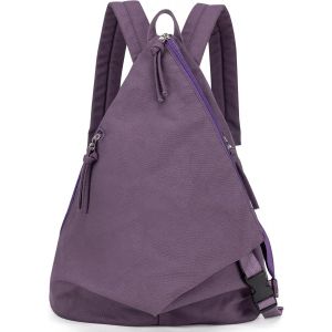 KALANKA-Canvas Sac &agrave; Dos pour Homme et Femme en Toile Vintage D&eacute;contract&eacute; R&eacute;tro Sac &agrave; Bandouli&egrave;re L&eacute;ger 23L Sac Unisexe - Neuf