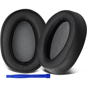 KAL-Mousse Coussin Coussinets Pour Sony H.Ear On Mdr-A (Mdr100A), Mdr-Aap (Mdr100Aap), Mdr-H600A (Mdrh600A) Casque, Avec Mousse À Mémoire D'Isolation Phonique - Neuf