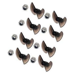 8pcs Hélice à 3 pales pour FT011 Radio Télécommande Bateau Bateau Accessoires De Navire - Neuf