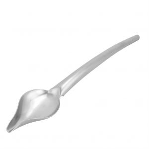 Hjlian Cuillere A Chocolat En Acier Inoxydable 304, Outil De Decoration De Gateaux En Sucre (L) - Neuf