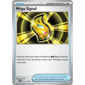 Carte Pok&eacute;mon - M&eacute;ga-Signal - 121/132 - M&eacute;ga-Evolution - Neuf