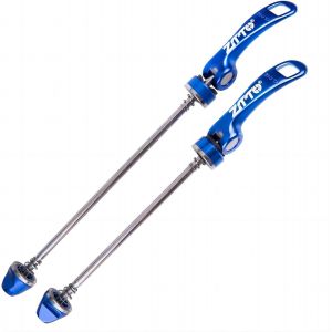 D&eacute;verrouillage Rapide Pour V&eacute;lo De Route Vtt/Brochettes De V&eacute;lo En Alliage D'aluminium Pour V&eacute;lo Moyeu Roue Avant 115mm Et Arri&egrave;re 150mm - Neuf