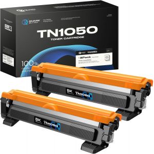 Cartouches de Toner TN1050 compatibles avec Brother TN-1050 Toner pour imprimantes DCP-1612W DCP-1510 MFC-1910 HL-1110 HL-1210W HL-1212W DCP-1512 DCP-1610 MFC-1810 (2 Noir) - Neuf