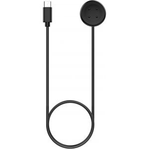 KALANKA-C&acirc;ble de Chargeur Compatible avec Google Pixel Watch 3/Pixel Watch 2&Fitbit Versa 4/Versa 3/Sense 2/Sense/Ace LTE, 3,3 Pieds C&acirc;ble de Charge Magn&eacute;tique Type C &agrave; Charge Rapide pour Pixel Watch - Neuf