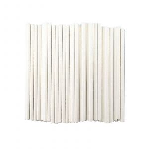 Bâtonnets De Sucette En Papier Solide Respectueux De L'environnement Pour Bonbons Au Chocolat 50 Pcs - Neuf