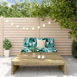 Prolenta Premium - Salon De Jardin 2 Pcs Avec Coussins Bois De Pin Impr&eacute;gn&eacute; - Neuf