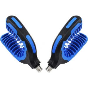 2 Pieces U Rest Butt Pod Rod Rest Carp Fishing Rod Holder Head Rest For All Types Of Fishing Rod (Blue) - Neuf