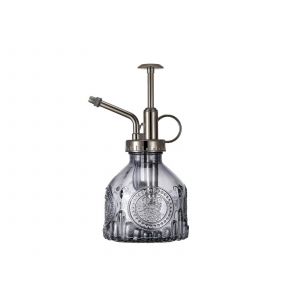 Vaporisateur en verre pour plantes 205 ml avec pompe sup&eacute;rieure - Gris - Neuf