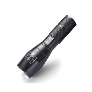 Lampe Torche Led Étanche Haute Puissance - 800 Lumens, 5 Modes, Mise Au Point Réglable, Alliage D'aluminium Durable, Idéale Pour Une Utilisation En Extérieur Et En Cas D'urgence - Neuf