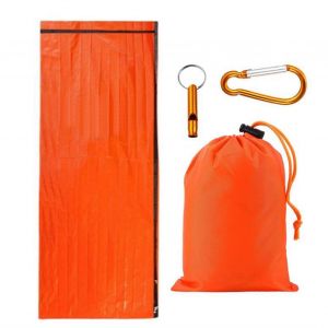 Sac De Couchage De Survie, Sac De Couchage Thermique D'urgence Pour Camping, Reutilisable, Randonnee En Plein Air, Couverture De Sauvetage D'urgence - Neuf