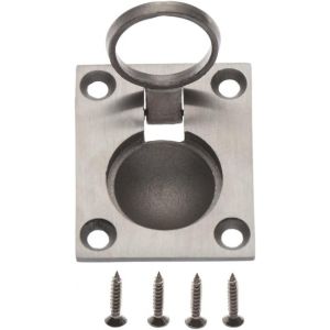 lbgwp60-LotDe 2 Poignées Encastrées En Acier Inoxydable Pour Porte De Placard Et Pont De Bateau - Neuf