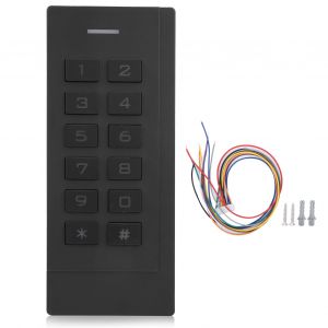 Controle d'acces WiFi 125 kHz, RFID, mot de passe, carte d'identite, application, clavier d'ouverture a distance, retroeclaire, compatible Wiegand 26 - Neuf