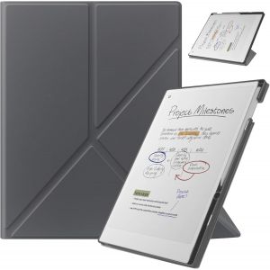 Étui Pour Remarkable Paper Pro 11.8"" (2024 Released)-Avec Support Pliable Et Poche Pour Stylo,Remarkable Paper Pro Tablet With 11.8"" Color Display Tablette Cover Case, Auto Sleep/Wake-Gris.[F5947] - Neuf