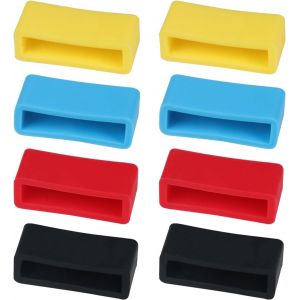 Kal-Boucles De Bracelet De Montre 8 Pièces, Support De Bracelet De Montre, Support De Bracelet De Montre, Boucle De Montre En Silicone, Pièces De Rechange De Bracelet De Montre - Neuf
