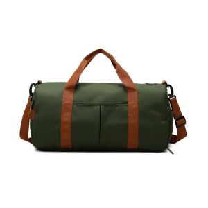 Sac fourre-tout de voyage vert arm&eacute;e - Sac de week-end et de sport polyvalent avec s&eacute;paration humide/sec, adapt&eacute; aux voyages en avion, design polyvalent - Neuf