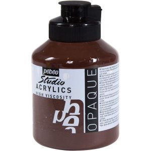 Peinture Acrylique, Ombre Brûlée, 500 Ml (Lot De 1) - Neuf