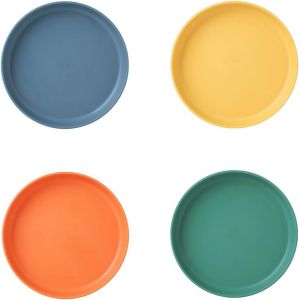 Subzonal-4 Pi&egrave;ces &Eacute;cuelle Plate Pour Chat, &Eacute;cuelle &Agrave; Nourriture, Nourriture Pour Chat, &Eacute;cuelle, Gamelle, Chat, Assiette Pour Chat, Bol Pour Chat, Cat Bowl Pour Chatons Et Chats &Agrave; Pattes Courtes - Neuf
