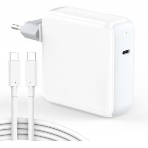 Chargeur Mac Book Pro, 96W Chargeur USB C Compatible pour MacBook Pro 16/15/ 14/13 Pouces, MacBook Air 2020/2019/ 2018, iPad, Alimentation Rapide, C&acirc;ble de Charge MacBook USB C 5A 100W - Neuf