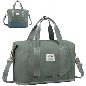 Rfcbc-Ryanair Bagage À Main, Extensible, Pour Avion, Petit Sac De Voyage, Sac De Voyage, Sac De Week-End, Pour Homme Et Femme, Vert, 40x20x25cm, Moderne - Neuf