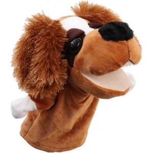 Marionnette &agrave; main Animal Peluche Dessin anim&eacute; Jeu de r&ocirc;le Jouet Cheveux Oreilles Chien Marionnettes &eacute;ducatives Poup&eacute;es - Neuf