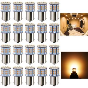 1156 1141 1003 7506 Ampoules Led Ba15s Blanc Chaud, Paquet De 20, Sup - Neuf