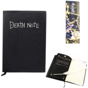 Carnet De Notes Death Note Avec Stylo À Plumes,Thème Anime Death Note Cosplay,Peut Être Utilisé Comme Journal Ou Carnet De Notes - Neuf