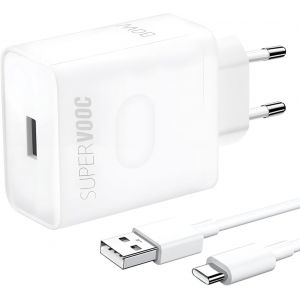 ERYI-80W Chargeur Rapide Pour Oppo, 80W Chargeur Supervooc Rapide Avec C&acirc;ble 1M Usb C Compatible Avec Oppo Find X5 Pro X5 X3 Neo X4 Reno 11F 8 Pro 7 Reno 8T A54 A57 One-Plus 12 11 10T Nord 2T - Neuf