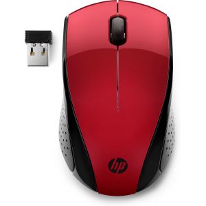 HP Souris sans fil 220 (Rouge coucher de soleil) - Neuf