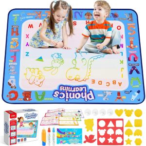 Mdy-Tapis Dessin Eau, Jouet Enfant 1 2 3 4 Ans Jouet Bebe 1 2 3 4 Ans Cadeau Enfant 1 2 3 4 Ans Jeux Enfants 2 Ans Jouet Fille 1 2 3 4 Ans Cadeau Fille 1 2 3 4 Ans Jeux Educatif Enfant 1-4 Ans (100x8 - Neuf