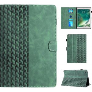 Coque Pour Ipad 6ème/5ème Génération 9.7"" 2018/2017,Ipad Air 2/Ipad Air Housse De Protection Étui À Rabat Avec Veille/Réveil Automatique Coque Tablette Pour Ipad 6/5 Gen,Vert - Neuf
