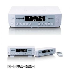 Radio - LENCO - KCR-100 - Bluetooth - &Eacute;cran LED 0,9" - Radio FM PLL - Neuf