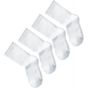 Kalanka-Chaussette Sport Anti Ampoule Bambou Mi Haute Enfant (4 Paires) Gar&ccedil;on Fille Skate Tennis Basket 27-30, 31-34 - Neuf