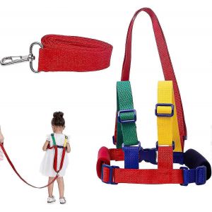 R&ecirc;nes Pour Tout-Petits, Harnais De Marche De S&eacute;curit&eacute; Pour Tout-Petits, R&ecirc;nes Pour B&eacute;b&eacute;s, Laisse De S&eacute;curit&eacute; Pour B&eacute;b&eacute; 2 En 1 Anti-Perdu Pour Les Enfants, Harnais De Marche Pour B&eacute;b&eacute; - Neuf