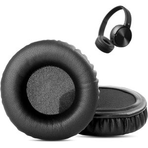 KAL-Prime Coussinets De Remplacement Compatible Avec Sony Mdr-Zx330Bt Mdr-Zx310 Mdr-Zx300 Headphones Coussinets D'Oreille (Cuir Prot&eacute;in&eacute;/Mousse &Agrave; M&eacute;moire De Forme) - Neuf