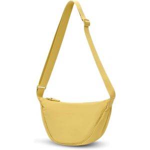 RFCBC-Sac Banane Femme Bandoulière,Crescent Nylon Bag,Crossbody Bag Women,Sac Besace Loisir,Banane Sacoche,Sac Porté épaule,Sac à BandoulièRe Casual,Sac à Main Portable Avec Fermeture éclair - Neuf