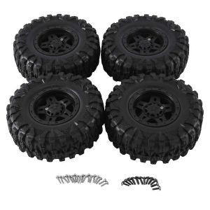 Jeu de pneus de jante pour voiture à chenilles RC 1/10 Axial Traxxas TRX4 - Neuf