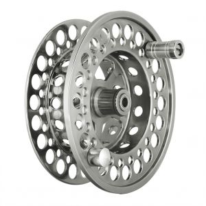 Moulinet De Peche A La Mouche Silver 95 Mm 7/8 En Aluminium Usine Cnc, 2+1 Roulements A Billes, Accessoire - Neuf