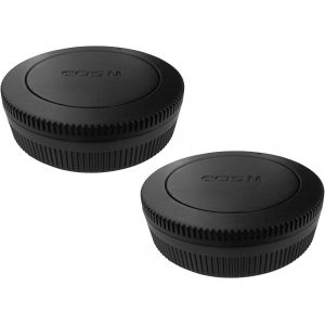 KAL-Lot De 2 Bouchons D'Objectif Arrière Pour Canon Eos M50 Mark Ii M5 M6 Mark Ii M200 M100 M10 M3 M2 M Et Autres Appareils Photo Sans Miroir Canon Ef-M - Neuf