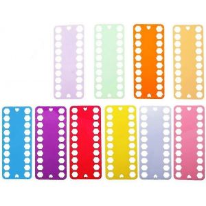 Organisateur De Fil Dentaire,10pcs En Plastique Point De Croix Porte-Fil Outil De Stockage Couture - Neuf