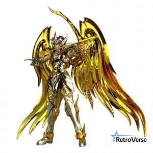Figurine Saint Seiya Myth Cloth Ex 2.0 Aiolos Sagittaire Sog Gold Chevalier D&iquest;Or 1/12 - Neuf