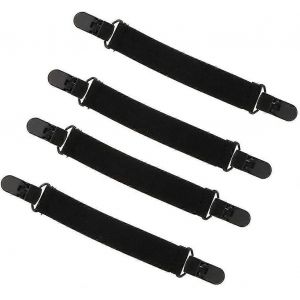 2paire Élastique Femme Sangle De Botte Homme Pantalons Étriers Avec Clips Robustes Lourds - Neuf