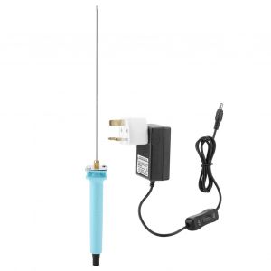 Stylo de gravure a fil chaud electrique 30 W 25 cm pour mousse et polystyrene, prise britannique 110-250 V - Neuf