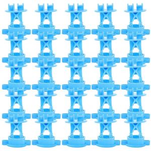 50pcs Isolants De Clôture Électrique Dispositif Remplacement Clôture Agricole Fil Isolants - Neuf