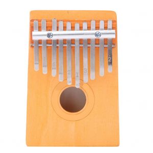 Kalimba 10 touches en bois de pin, piano a pouce pour enfants, jouet musical pour debutants - Neuf