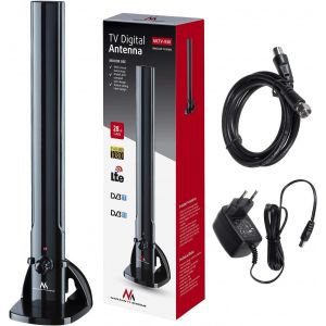 MCTV-930 Antenne intérieure TV Antenne Radio HDTV DVB-T/T2 H.265 HEVC LTE Amplificateur Dab FM 100dB¿V Digital Terrestre - Neuf